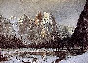 Albert Bierstadt Cathedral Rock, Yosemite Valley, California France oil painting artist